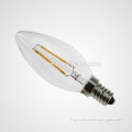 C35-L 3W E27/E26 base led filament bulb 240lm with stable performance